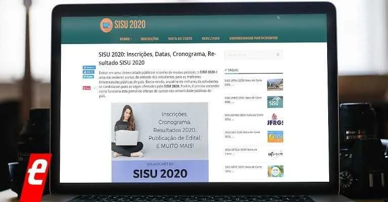 Imagem ilustrativa da imagem Inscrições para o Sisu poderão ser feitas a partir de 21 de janeiro