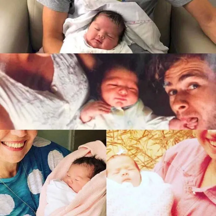 Tatá e Rafa compartilham momentos fofos com a filha nas redes sociais 