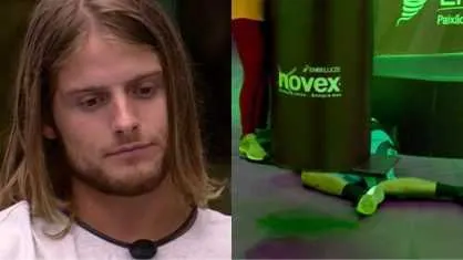 Daniel do BBB 20 simula desmaio ao deixar prova de resistência