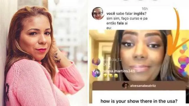 Ela se intitula como 'Belle sincera'