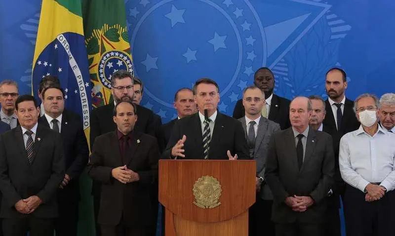 Imagem ilustrativa da imagem Bolsonaro diz que não houve intervenção política na Polícia Federal