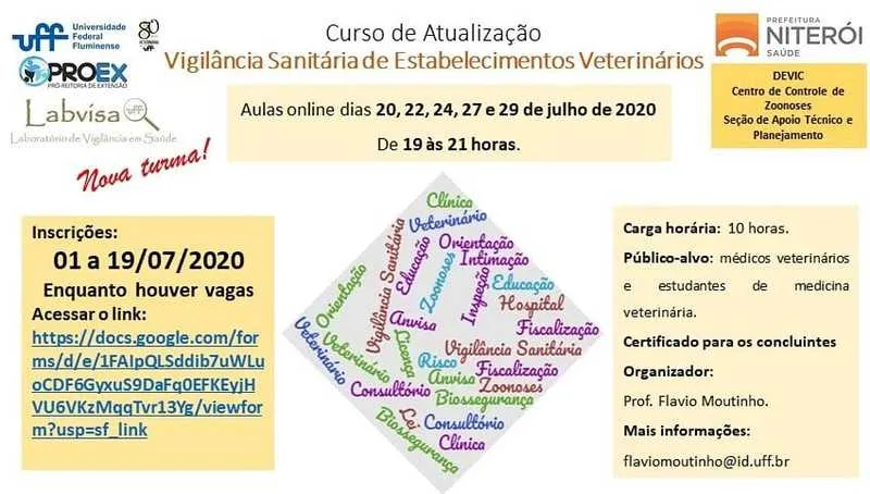 Imagem ilustrativa da imagem Centro de Controle de Zoonoses de Niterói promove curso com a UFF
