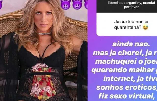 Luana Piovani responde comentários sobre vida sexual e separação com Scooby