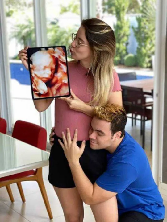 O sexo do bebê ainda não foi revelado