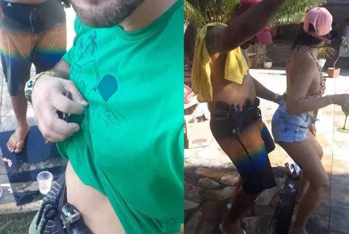 Imagem ilustrativa da imagem Festa organizada pela milícia contou com a presença de soldados da PM em Angra dos Reis