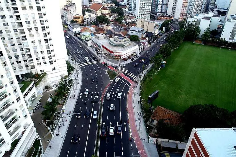 Imagem ilustrativa da imagem Marquês do Paraná já pode receber motoristas, pedestres e ciclistas