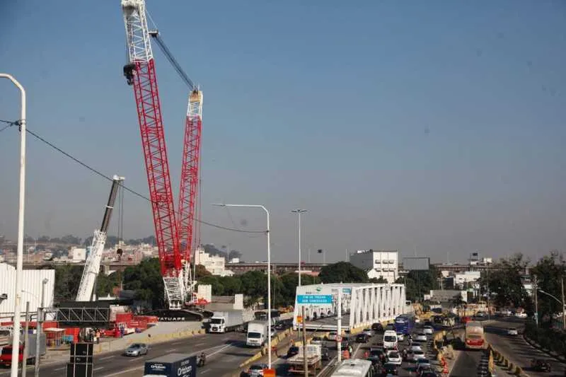 Obras do BRT Transbrasil interditam faixas na Avenida Brasil até sábado (1)