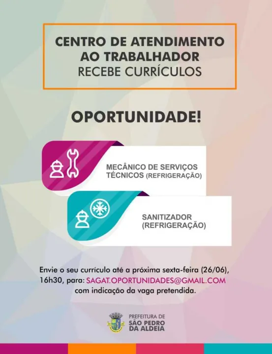 Os interessados têm até as 16h30 da próxima sexta-feira (26) 