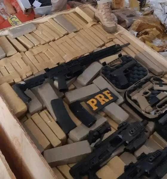 'Tesouro' do tráfico foi encontrado em Palotina, no Paraná 