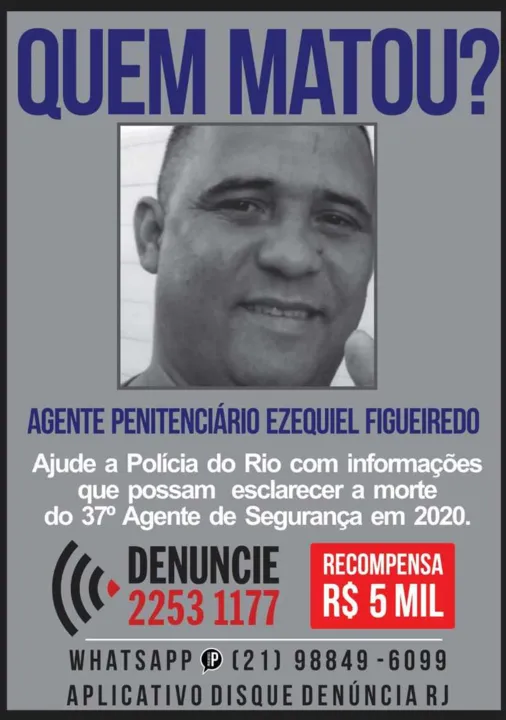 Portal lançou cartaz para tentar chegar aos assassinos 