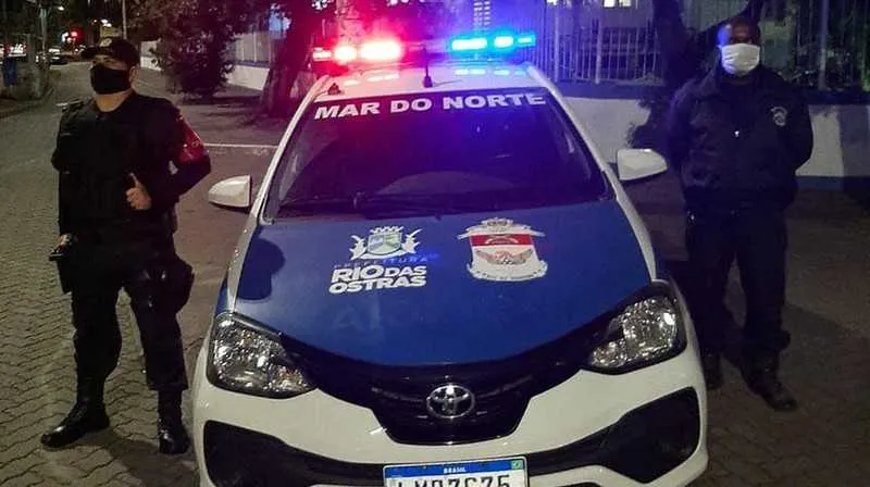 Cidade é patrulhada pelos agentes 24h por dia