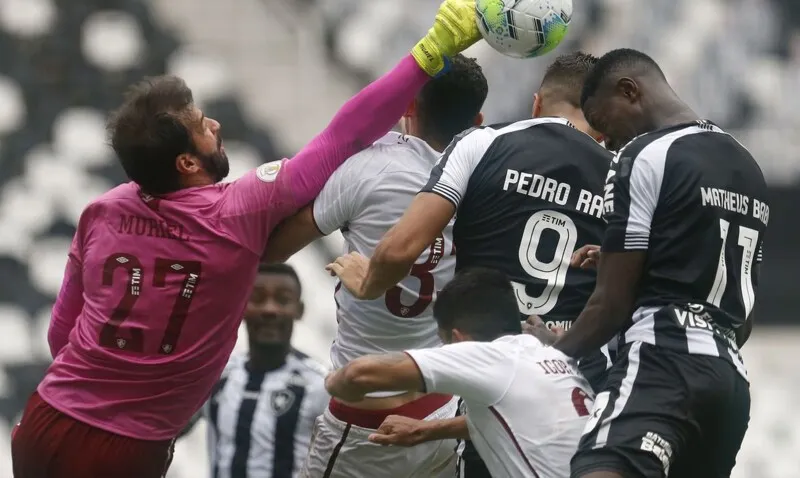 Imagem ilustrativa da imagem Botafogo e Fluminense empatam em 1 a 1 no Brasileirão