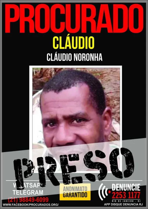  Foragido da Justiça se apresenta após divulgação de cartaz de procurado

