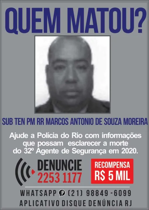 PM reformado foi morto a tiros em Vila Valqueire, na Zona Oeste da cidade 