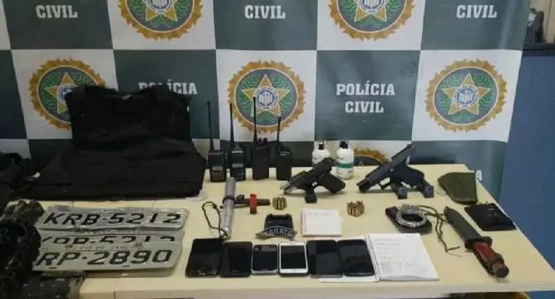 A ação foi no bairro Babi, em Belford Roxo