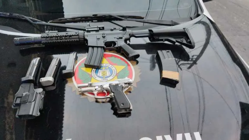 Material foi encontrado em Duque de Caxias  