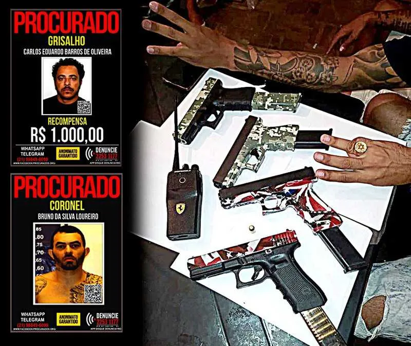 'Grisalho' saiu de SG e se associou a 'Coronel' em Guadalupe 
