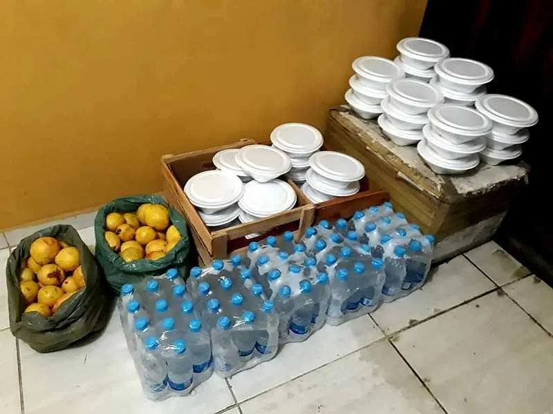 A ação conta com a doações de pessoas de todo o município.