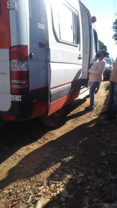 A ambulância só foi ao local no dia seguinte após o óbito da idosa