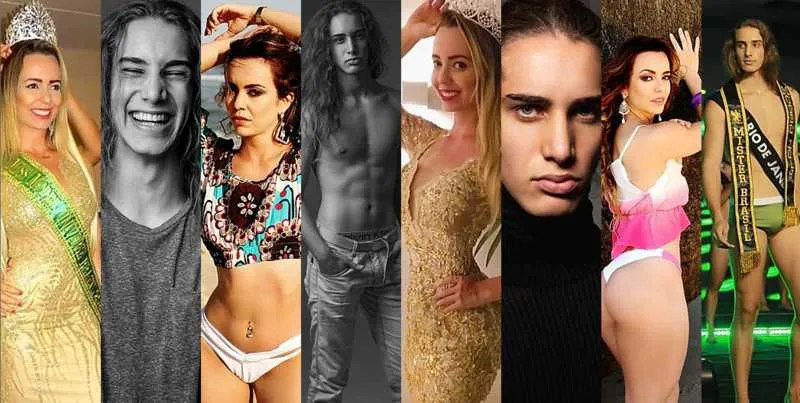 Jessyka Laynne e Caio Moraes, atuais Miss RJ Next Generation e Mister RJ Universo (arquivo pessoal/reprodução instagram)