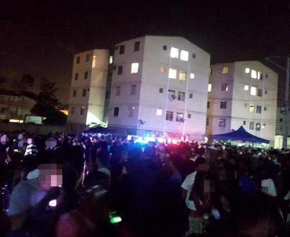 Os bailes tem sido constantes na área conhecida como Predinhos, no Jóquei