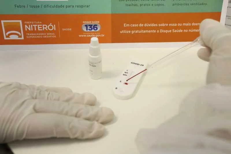 Imagem ilustrativa da imagem Prefeitura de Niterói inicia testagem rápida para o novo coronavírus