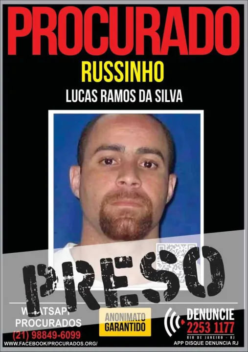 'Russinho' foi localizado em Niterói 