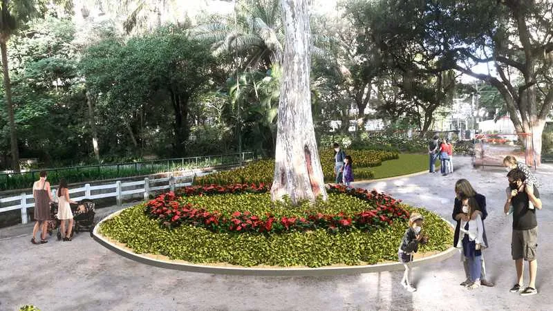 Imagem ilustrativa da imagem Novo paisagismo: trabalho das equipes avança no Campo de São Bento