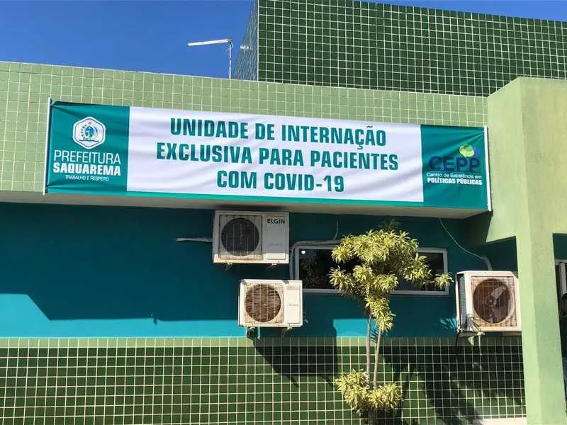 O Posto de Urgência do Centro de Saquarema passou por obras para adequação para atender pacientes com covid-19