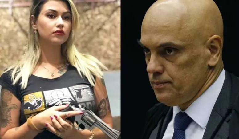 Imagem ilustrativa da imagem Alexandre de Moraes prorroga prisão da ativista Sara Winter