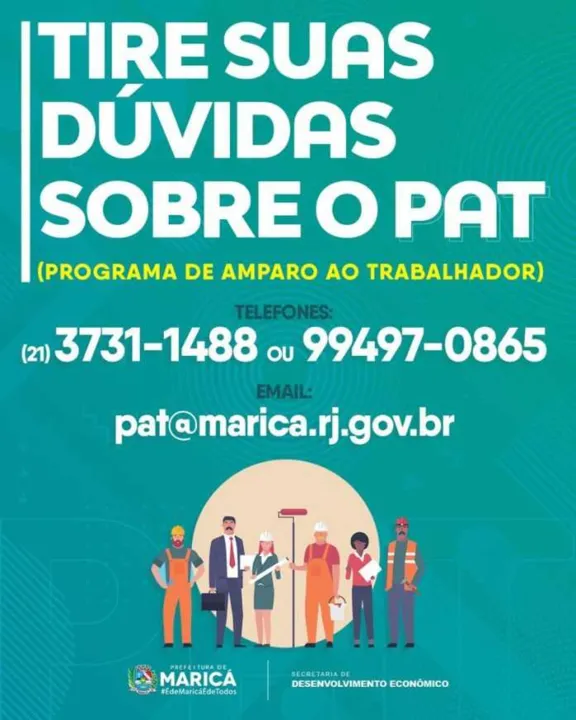 Programa de Amparo ao Trabalhador (PAT) alcançará mais de 20 mil pessoas