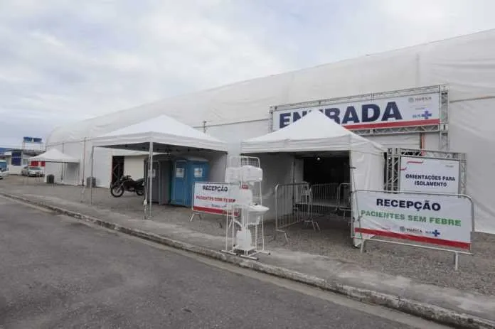 A estrutura está baseada nas ruas 8 e 9, nas esquinas de ambas com a 34, em Itaipuaçu
