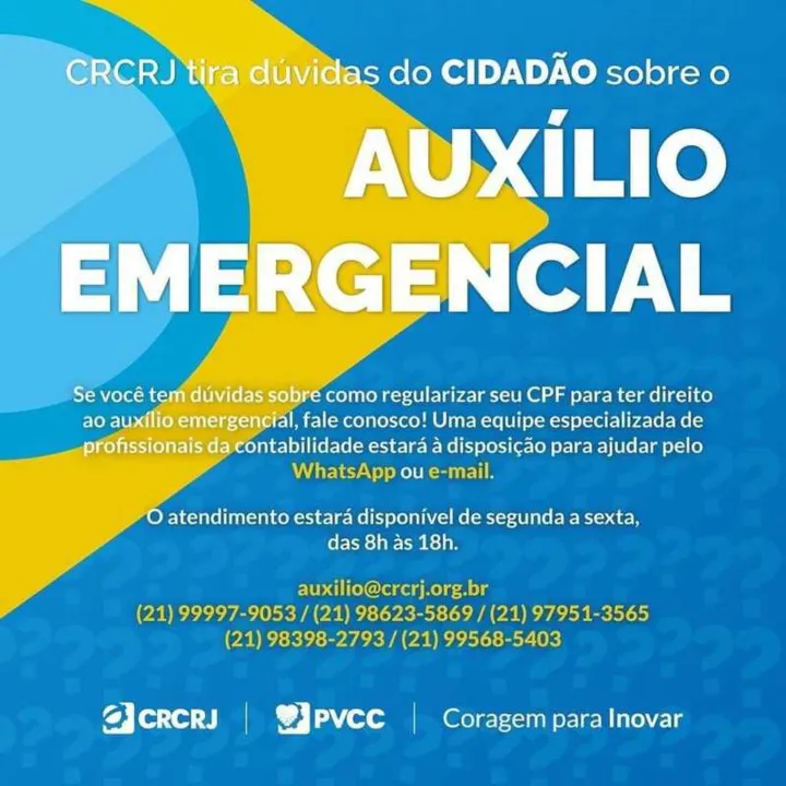 O atendimento é feito através do e-mail ou através da plataforma Whatsapp