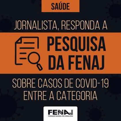 Imagem ilustrativa da imagem FENAJ inicia levantamento sobre jornalistas infectados pela Covid-19