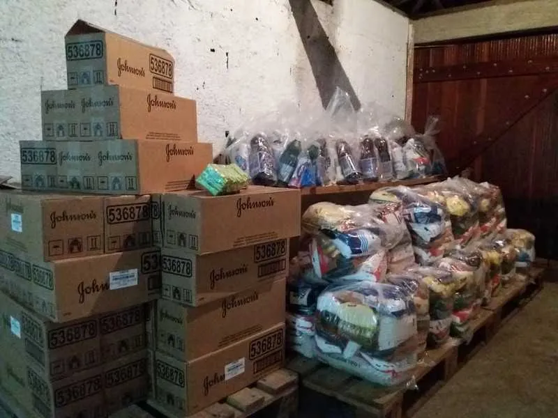 O coletivo já conseguiu algumas doações, mas ainda precisa de ajuda 