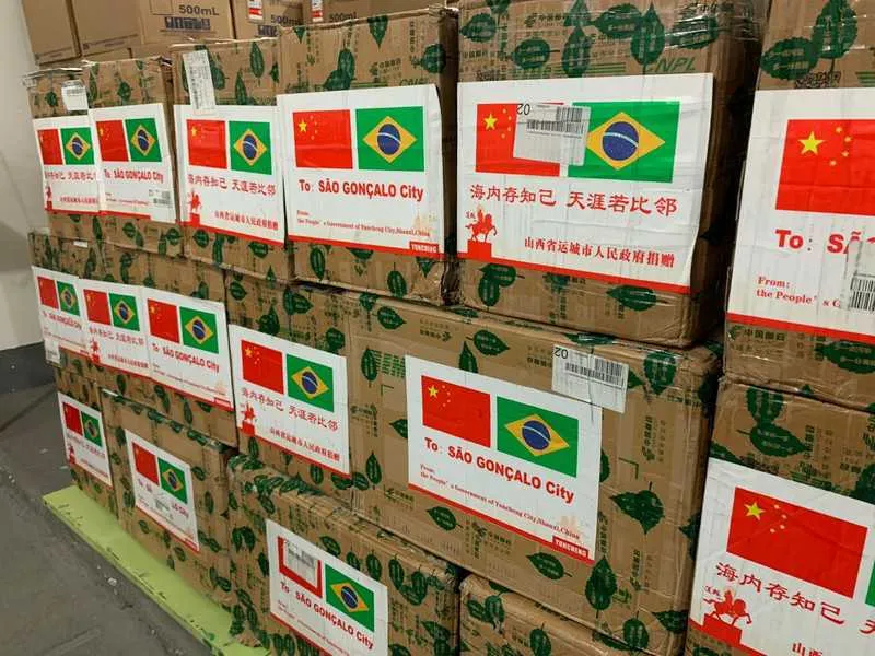 Imagem ilustrativa da imagem São Gonçalo recebe doação de EPI's de cidade chinesa