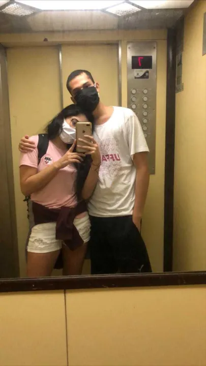 Pedro e Odette estão juntos desde o início do ano e se conheceram na universidade 