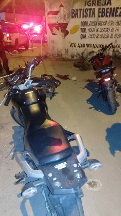 Duas motos foram recuperadas pelos policiais da RECOM