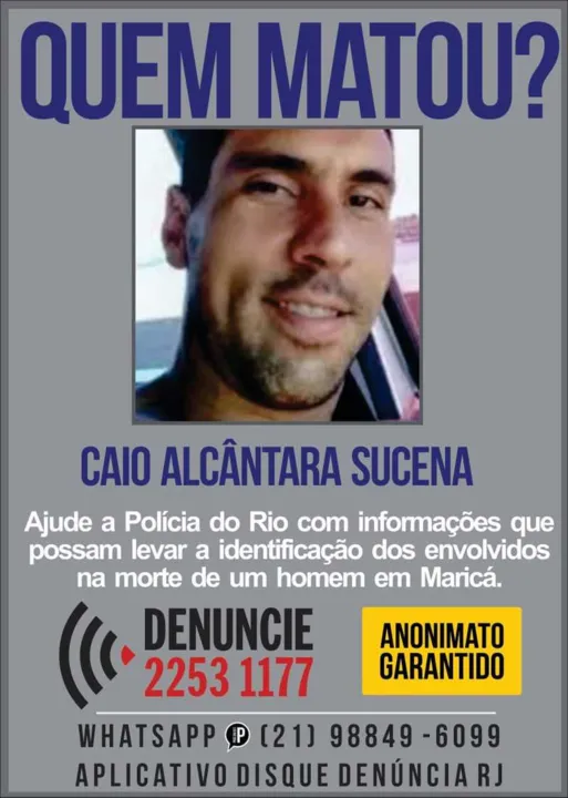 Caio deixa três filhos e uma esposa