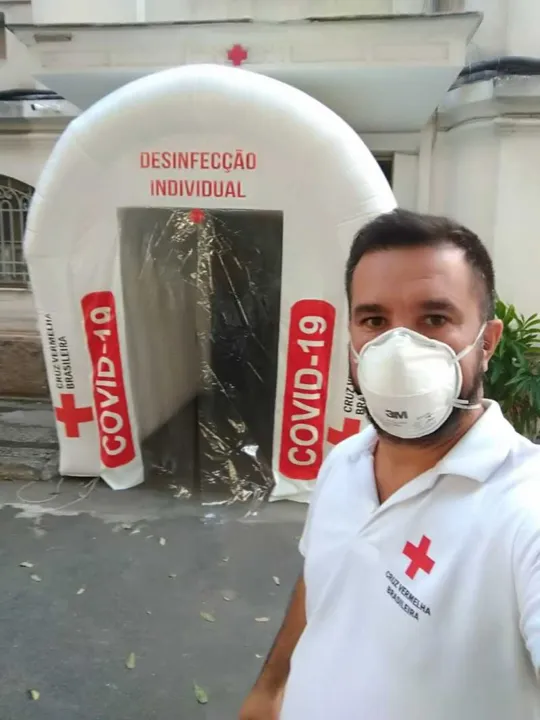 Imagem ilustrativa da imagem Cruz Vermelha-SG instalará túnel de desinfecção na UPA do Pacheco