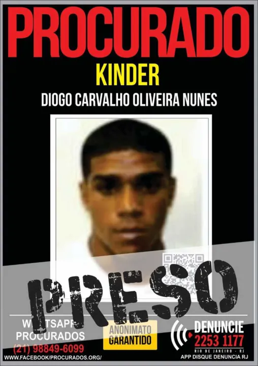 Imagem ilustrativa da imagem Sobrinho de traficante 'Scooby-Doo dos Macacos' é preso em Vila Isabel