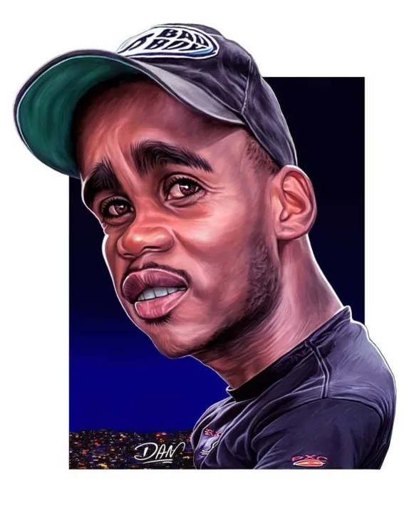 O caricaturista Dan, que conviveu com os dois desde a infância, fez uma homenagem ao artista nas redes sociais