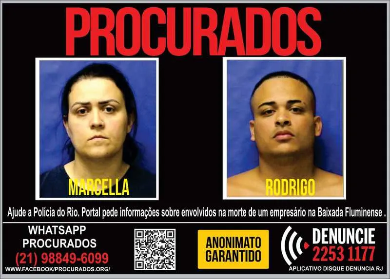 Imagem ilustrativa da imagem Portal pede informações de casal envolvido na morte de empresário