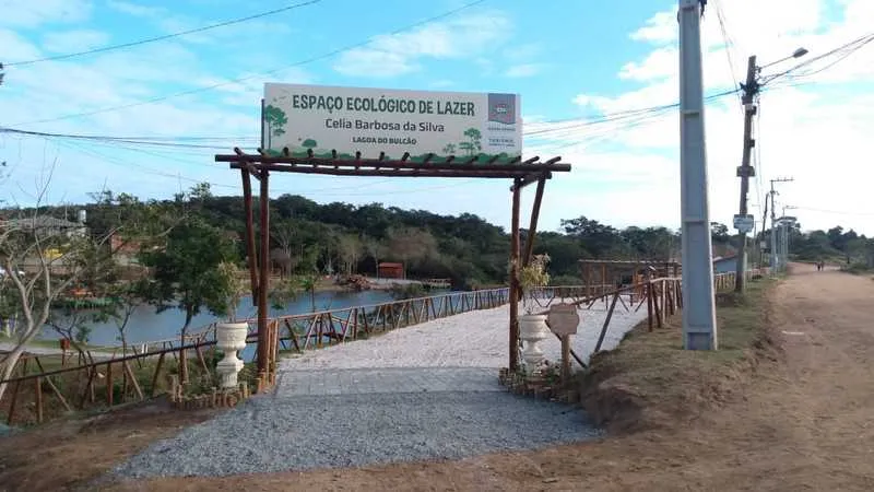 Parque Ecológico de Lazer Celia Barbosa da Silva, conhecido como Lagoa do Bulcão, foi inaugurado neste fim de semana