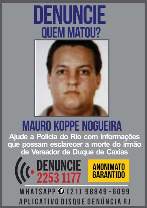Imagem ilustrativa da imagem Polícia busca informações sobre envolvidos na morte de irmão de vereador de Duque de Caxias