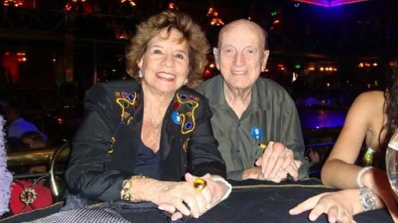 Dayse e o marido Luiz Mendes 