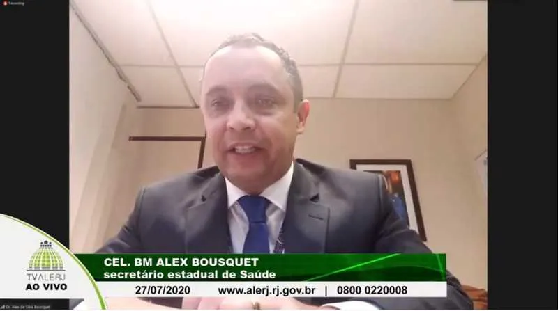 O secretário afirmou o anúncio na manhã desta segunda-feira (27) durante sessão da Comissão de Gastos com a Covid-19 da Alerj