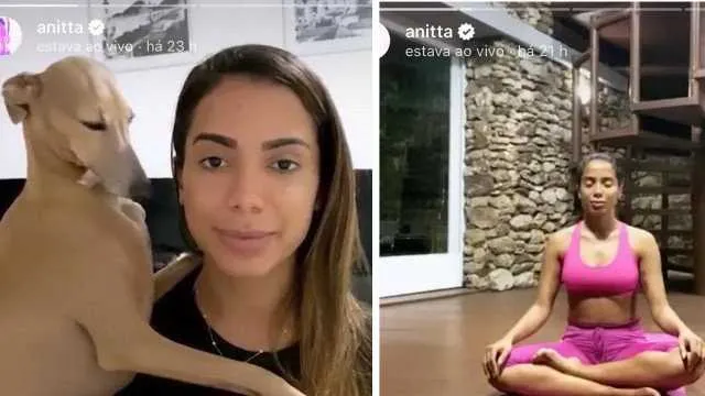 Anitta assumiu o relacionamento com filho de presidente da Beija-Flor
