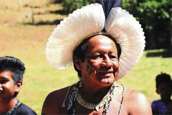 O cacique era o líder da tribo guarani Sapukai