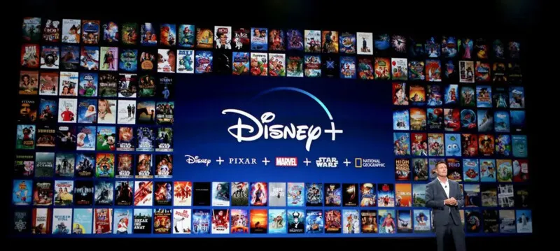 A Disney+ conta com seu acervo para competir com Netflix e Amazon Prime.